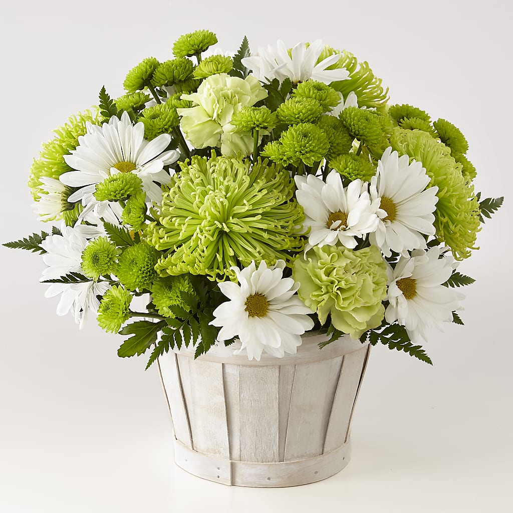 Lucky Charm Basket (Standard) – Jazmin Flowers, Chicago IL