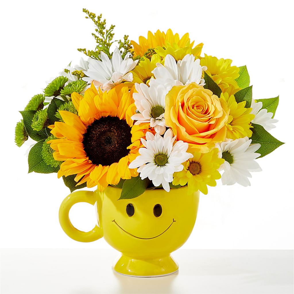 Be Happy Bouquet – Jazmin Flowers, Chicago IL