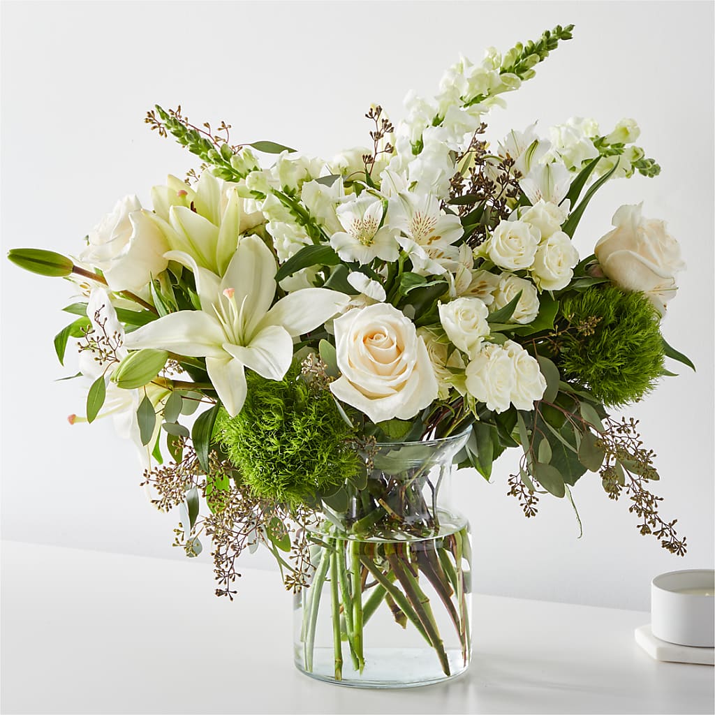 Fresh Linen Bouquet – Jazmin Flowers, Chicago IL