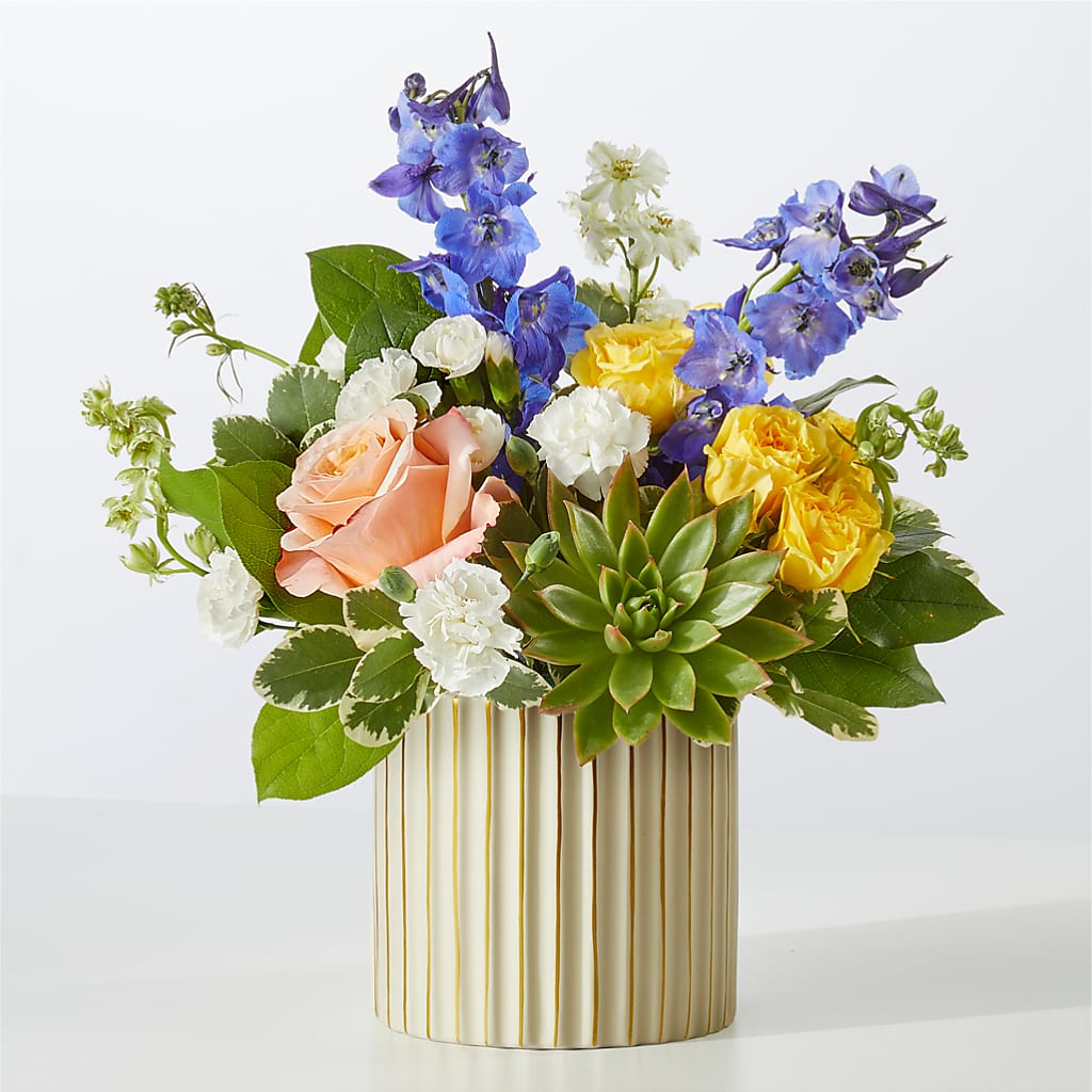 Cobalt Reverie Bouquet – Jazmin Flowers, Chicago IL