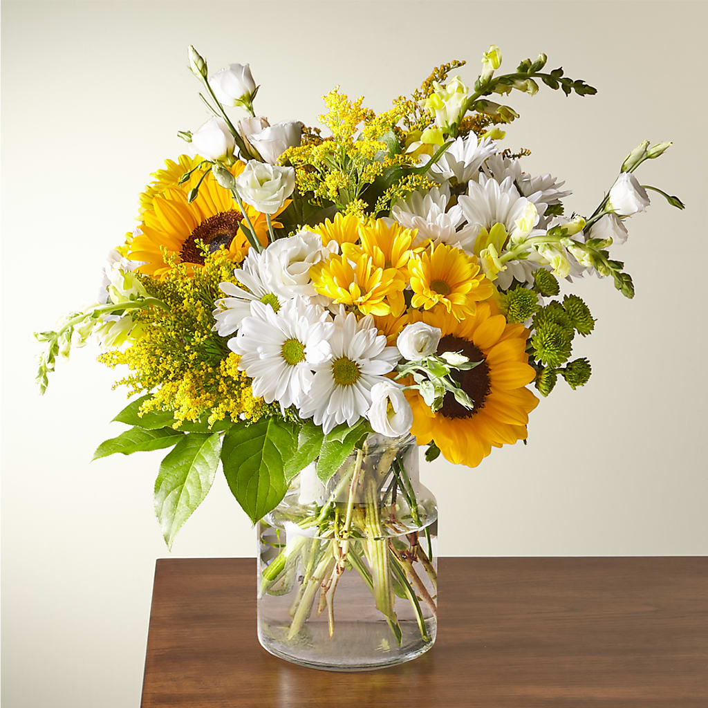 Hello Sunshine Bouquet – Jazmin Flowers, Chicago IL