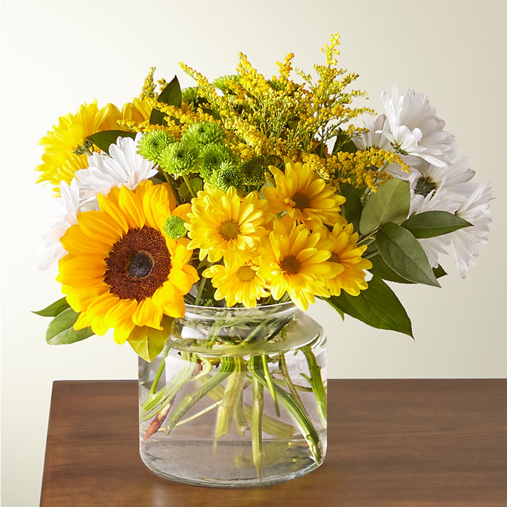 Hello Sunshine Bouquet – Jazmin Flowers, Chicago IL