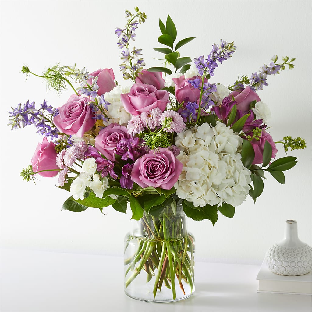 Violet Caress Bouquet – Jazmin Flowers, Chicago IL