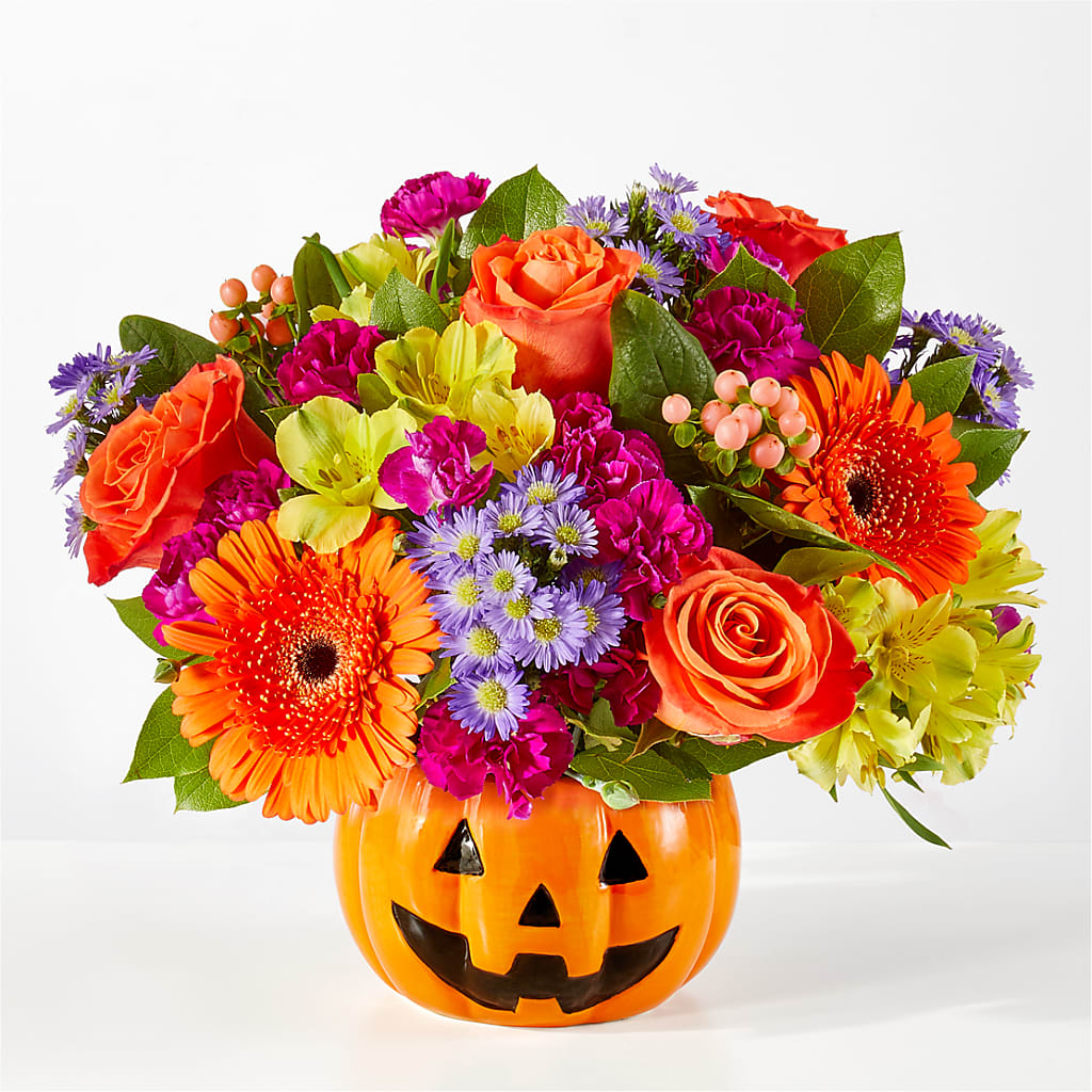 Tricks & Treats Pumpkin – Jazmin Flowers, Chicago IL