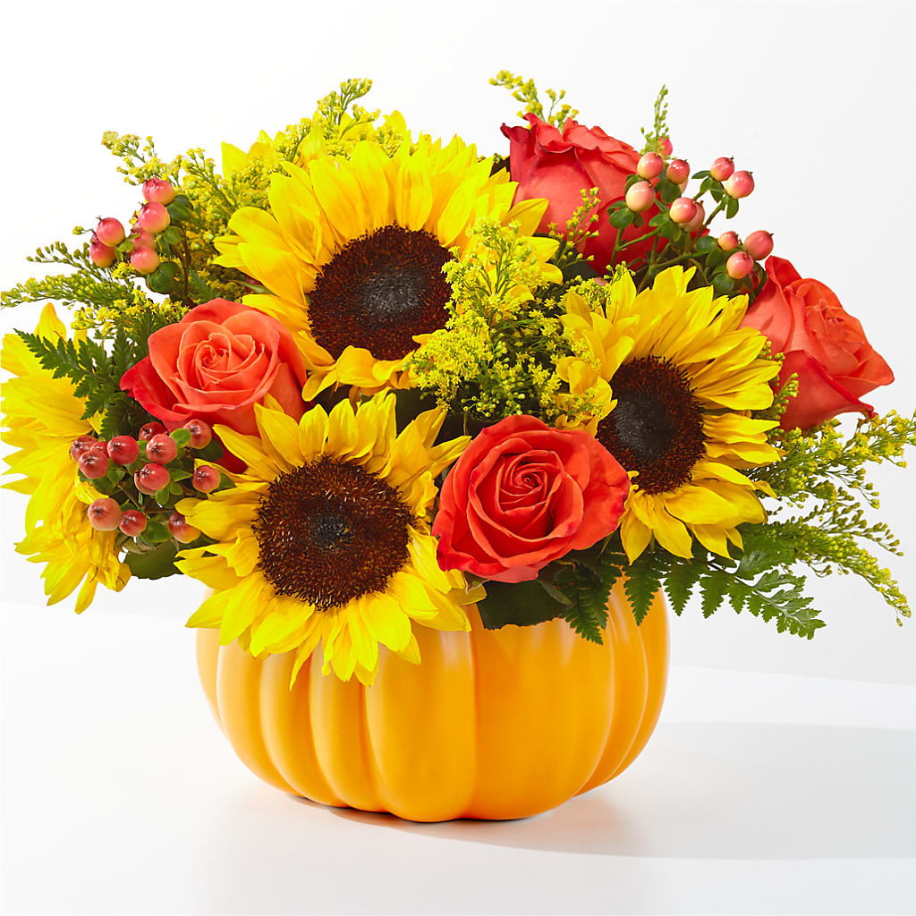 Pick of the Patch Pumpkin Bouquet – Jazmin Flowers, Chicago IL