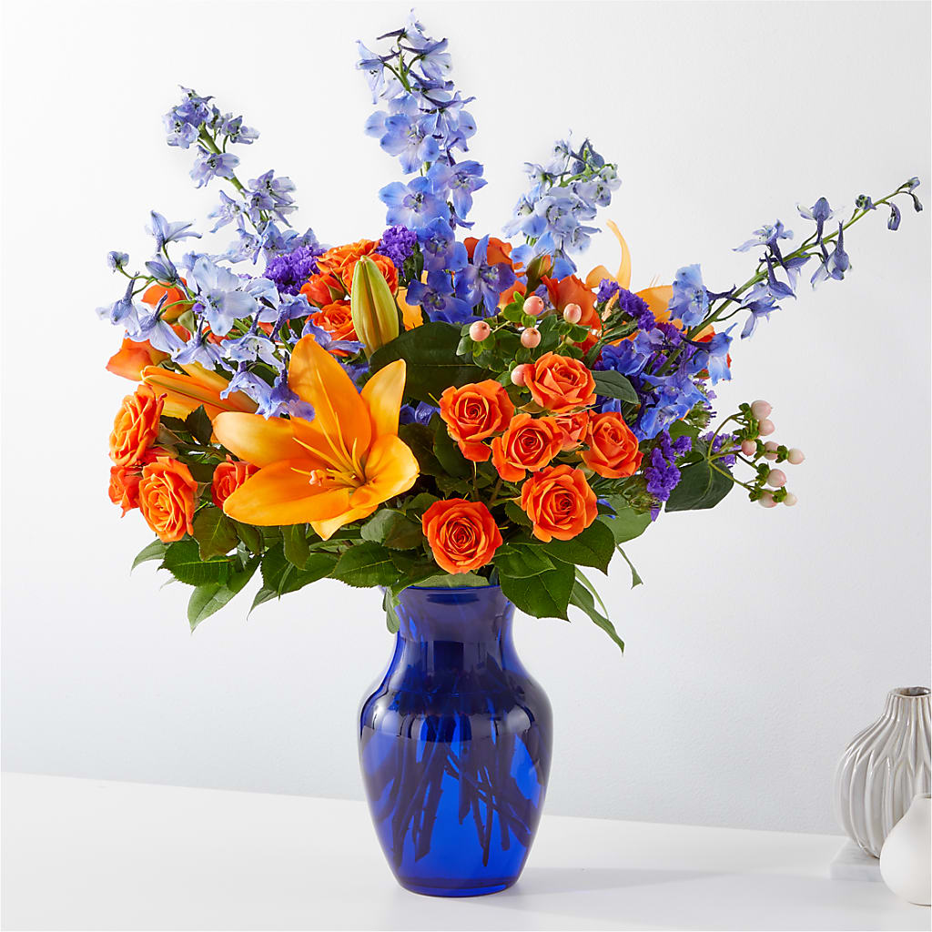 Radiant Citrus Bouquet – Jazmin Flowers, Chicago IL
