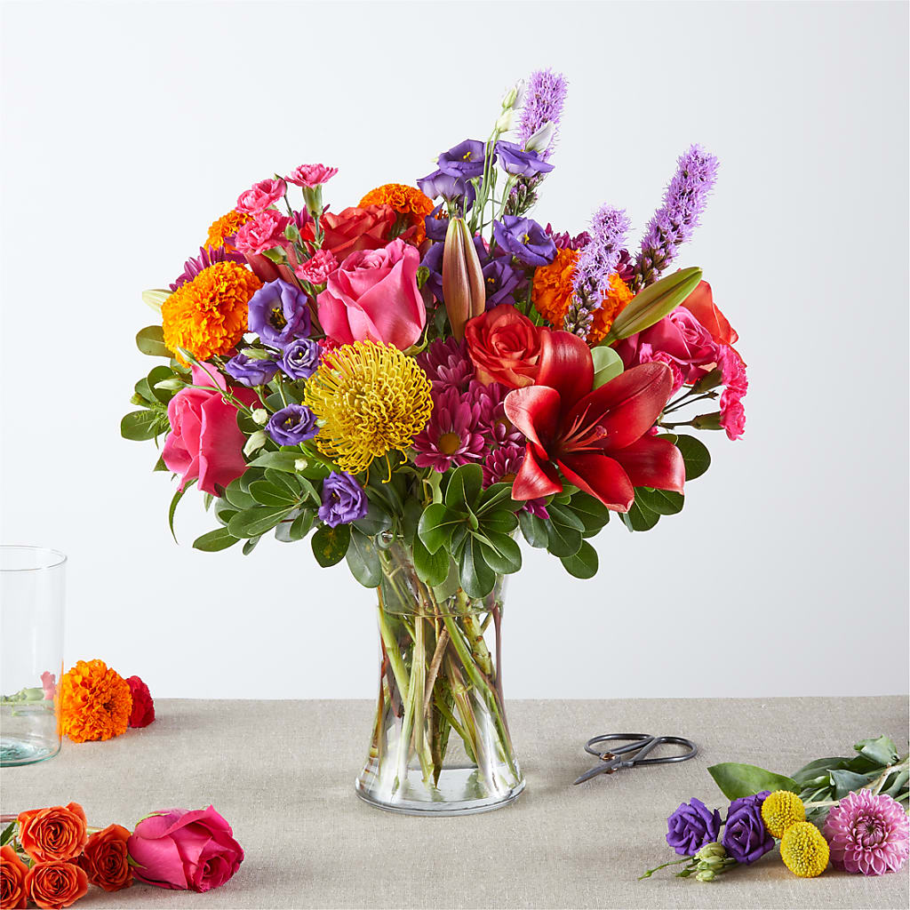 Feast of Color – A Florist Original – Jazmin Flowers, Chicago IL