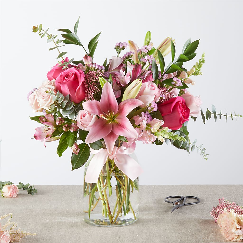 Pink Ribbon - A Florist Original – Jazmin Flowers, Chicago IL