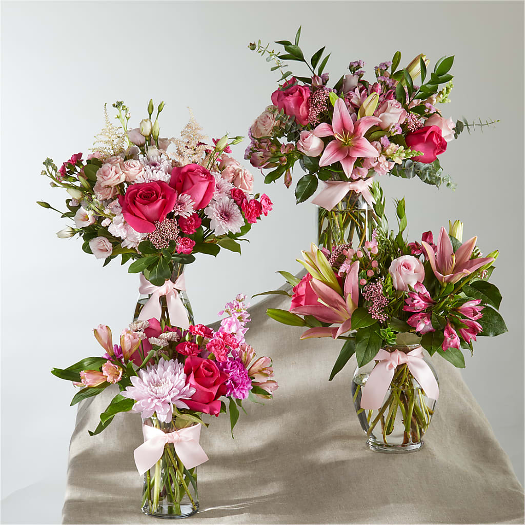Pink Ribbon - A Florist Original – Jazmin Flowers, Chicago IL