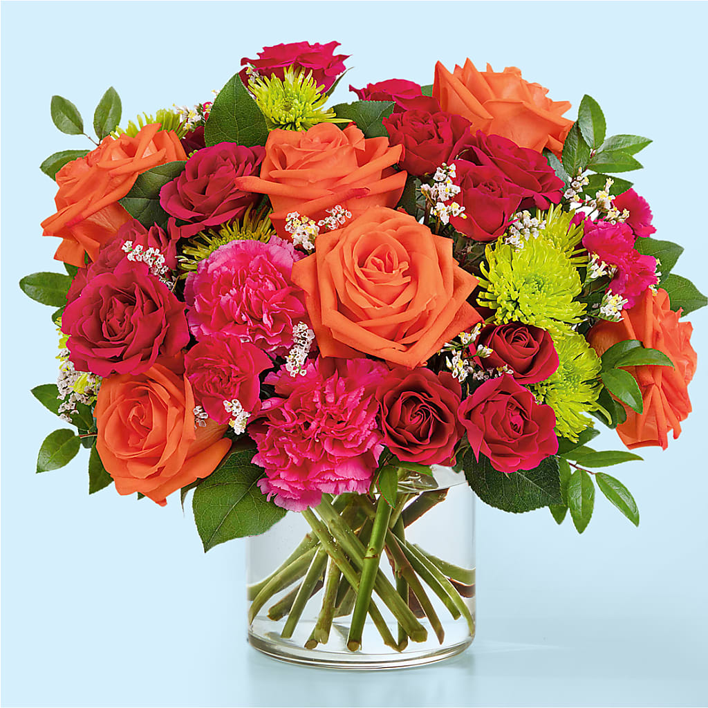Colorful Carnival Bouquet – Jazmin Flowers, Chicago IL