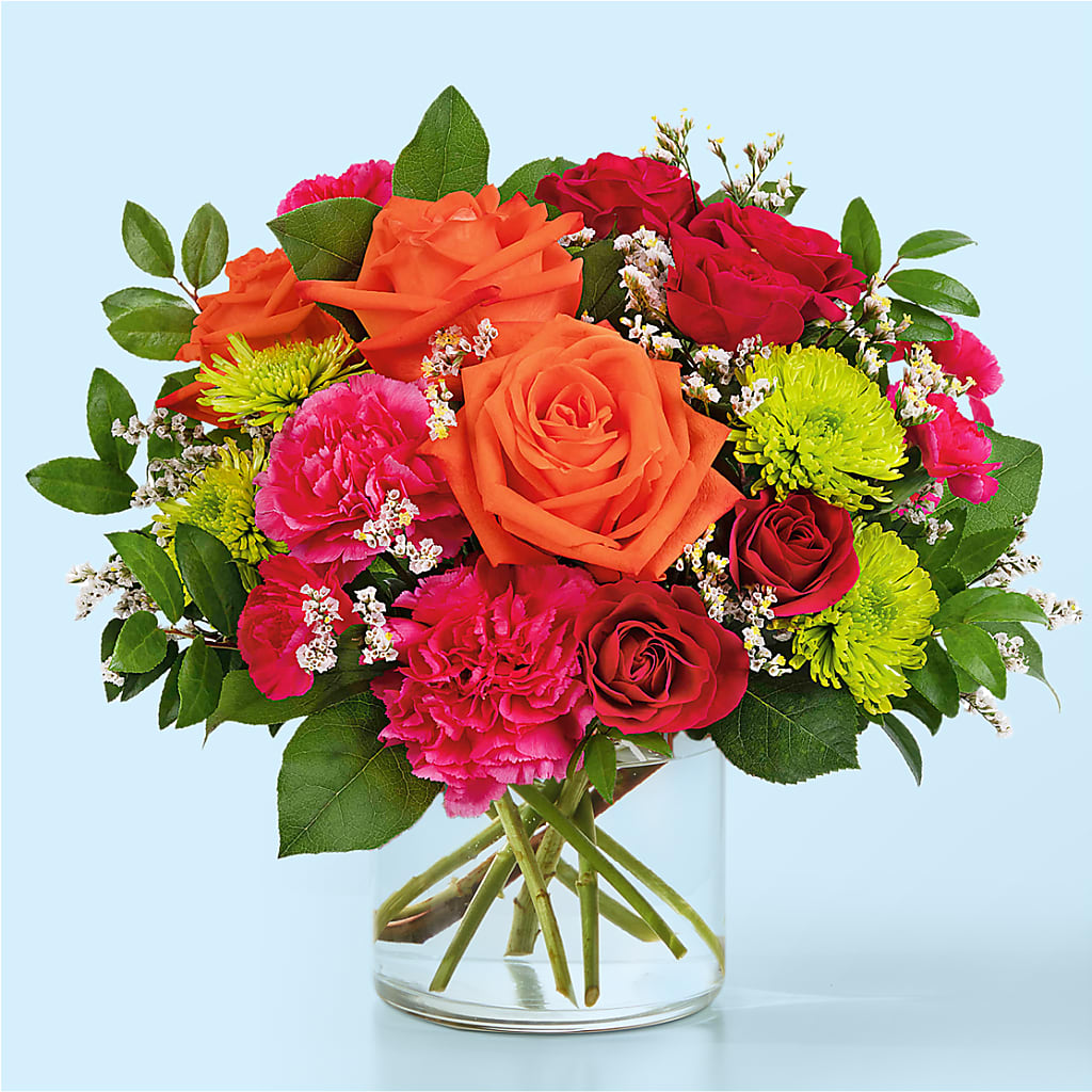 Colorful Carnival Bouquet – Jazmin Flowers, Chicago IL