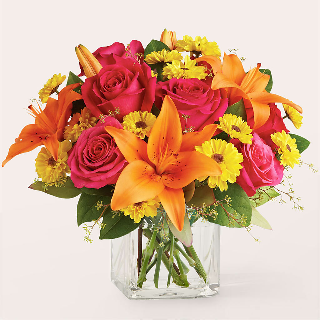Neon Lights Bouquet – Jazmin Flowers, Chicago IL
