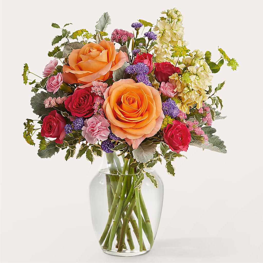 Tangerine Tango Bouquet – Jazmin Flowers, Chicago IL
