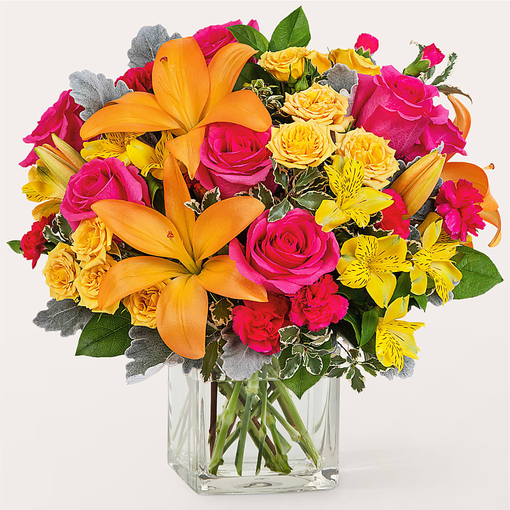 To the Tropics Bouquet – Jazmin Flowers, Chicago IL