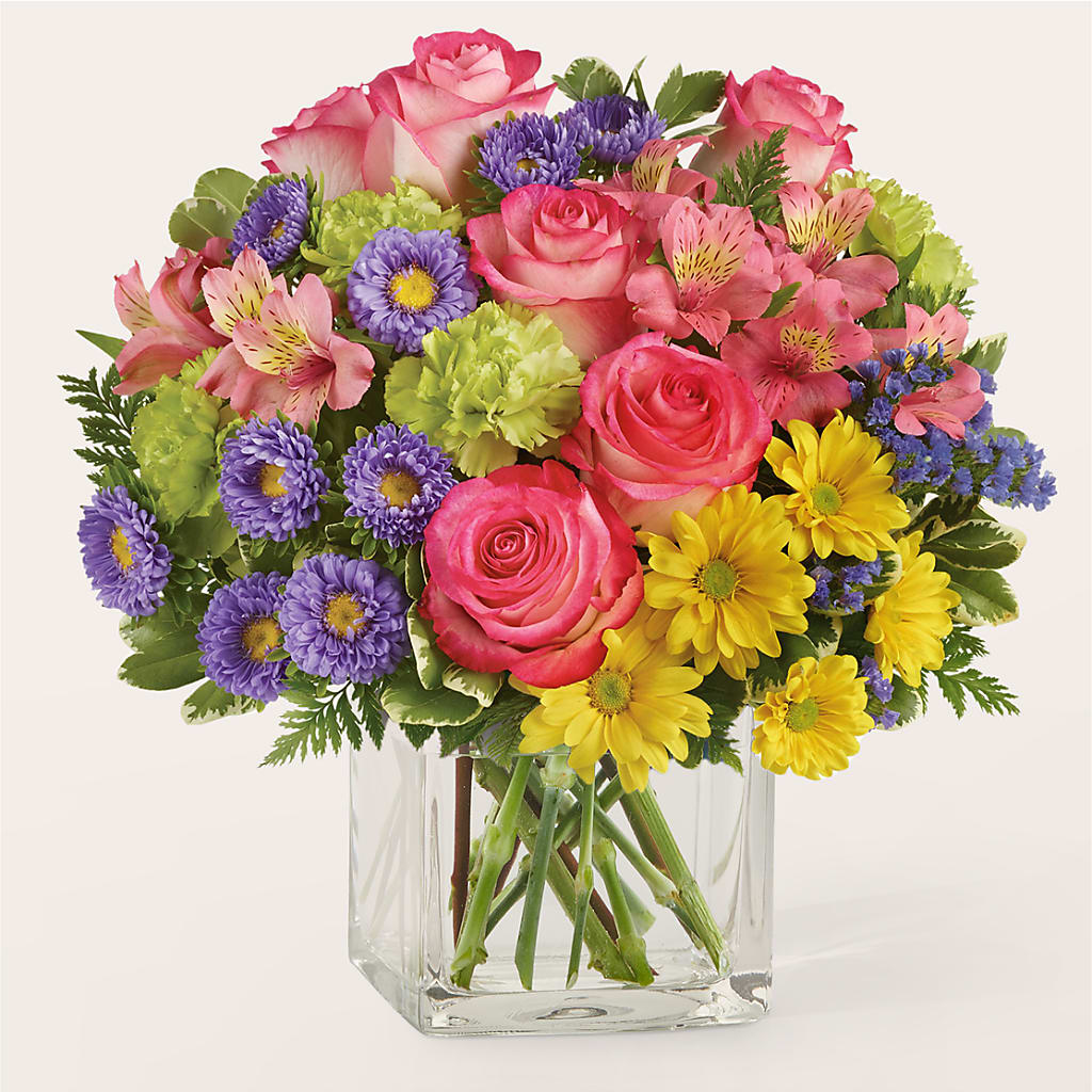 Candy Jar Bouquet – Jazmin Flowers, Chicago IL