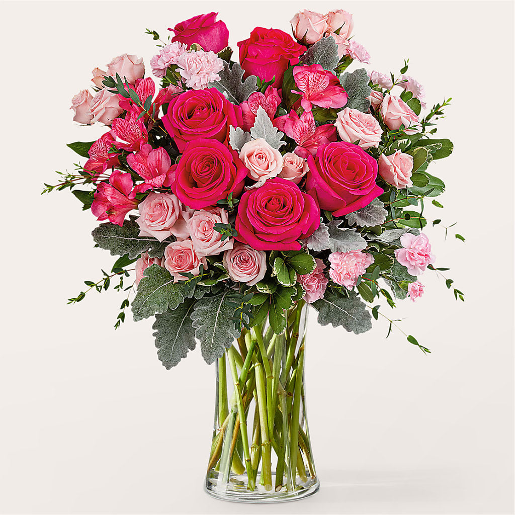 Tickled Pink Bouquet – Jazmin Flowers, Chicago IL