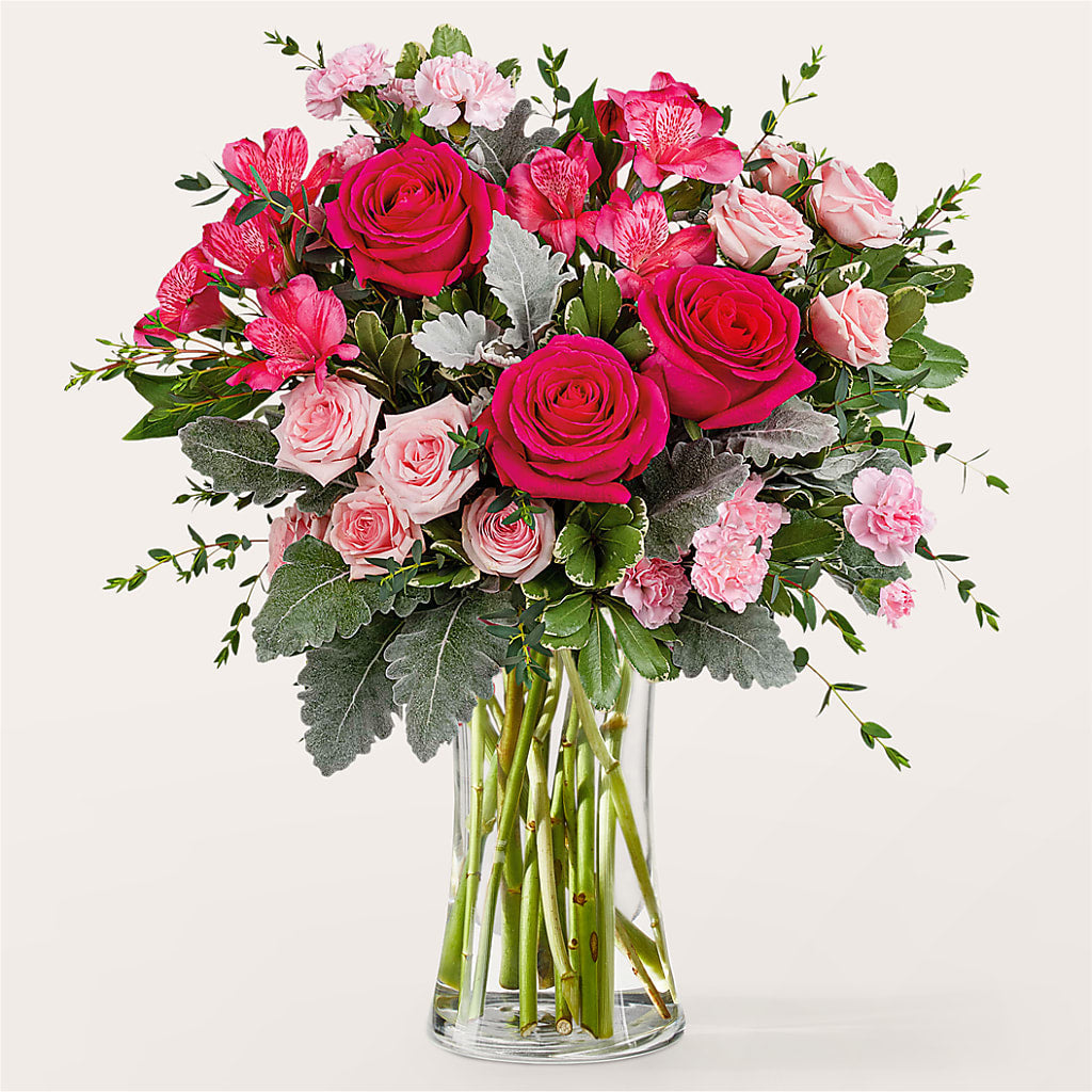 Tickled Pink Bouquet – Jazmin Flowers, Chicago IL