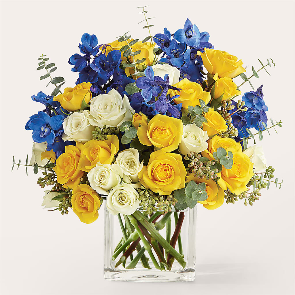 Sparkling Citrine Bouquet – Jazmin Flowers, Chicago IL