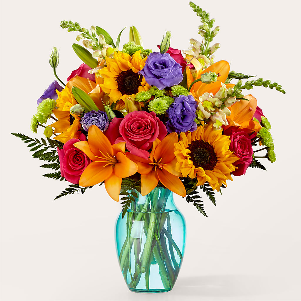 Double Rainbow Bouquet – Jazmin Flowers, Chicago IL