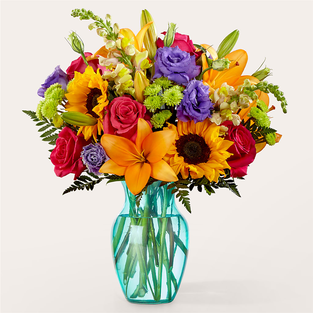 Double Rainbow Bouquet – Jazmin Flowers, Chicago IL