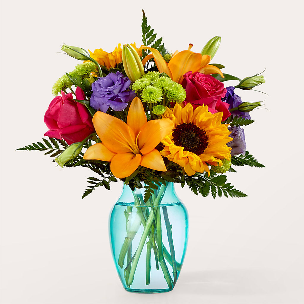 Double Rainbow Bouquet – Jazmin Flowers, Chicago IL