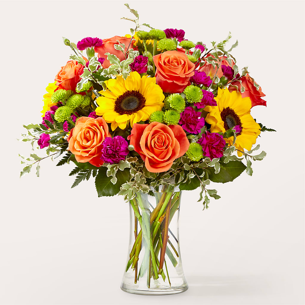 Warmth & Light Bouquet – Jazmin Flowers, Chicago IL
