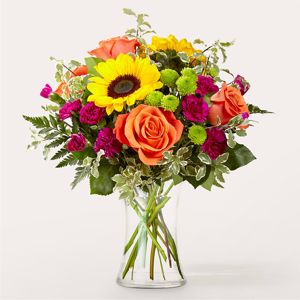 Warmth & Light Bouquet – Jazmin Flowers, Chicago IL