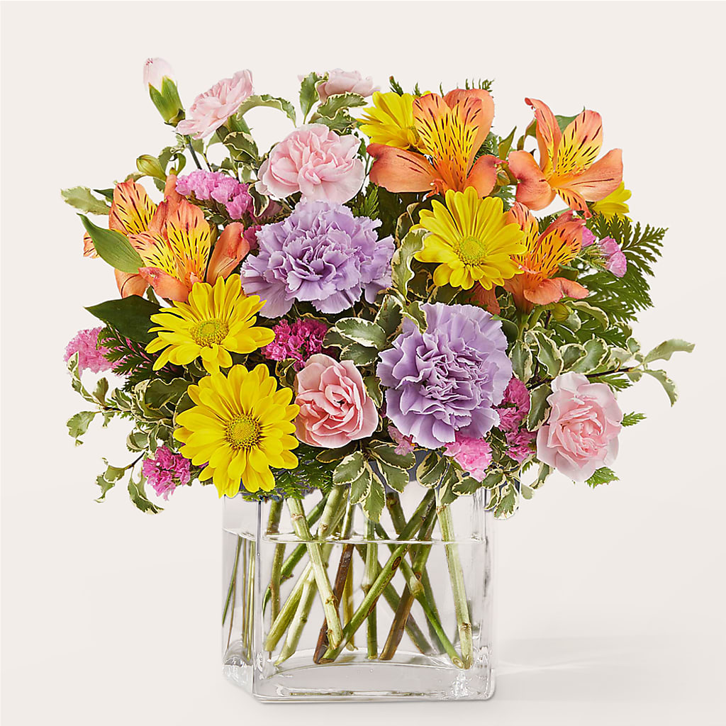 Shades of Happiness Bouquet – Jazmin Flowers, Chicago IL