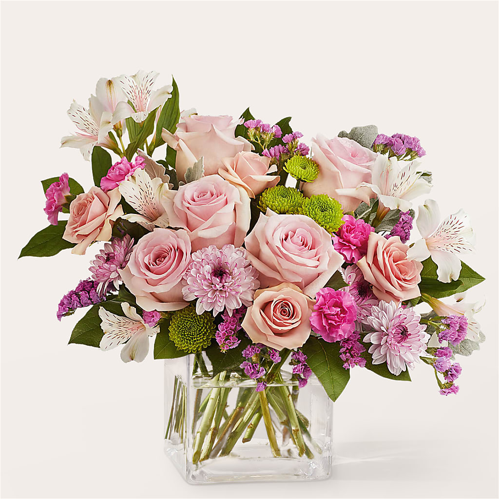 Pink Suede Bouquet – Jazmin Flowers, Chicago IL