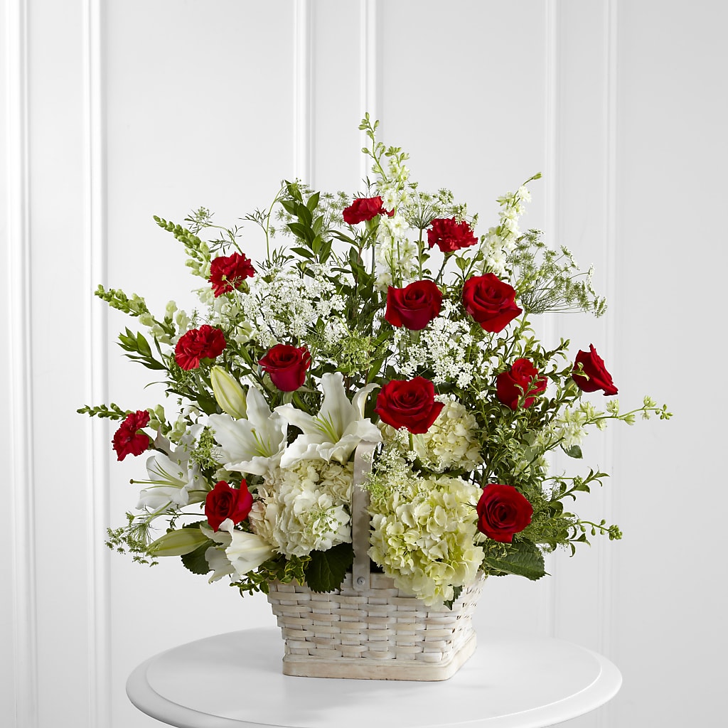 In Loving Memory Arrangement – Jazmin Flowers, Chicago IL