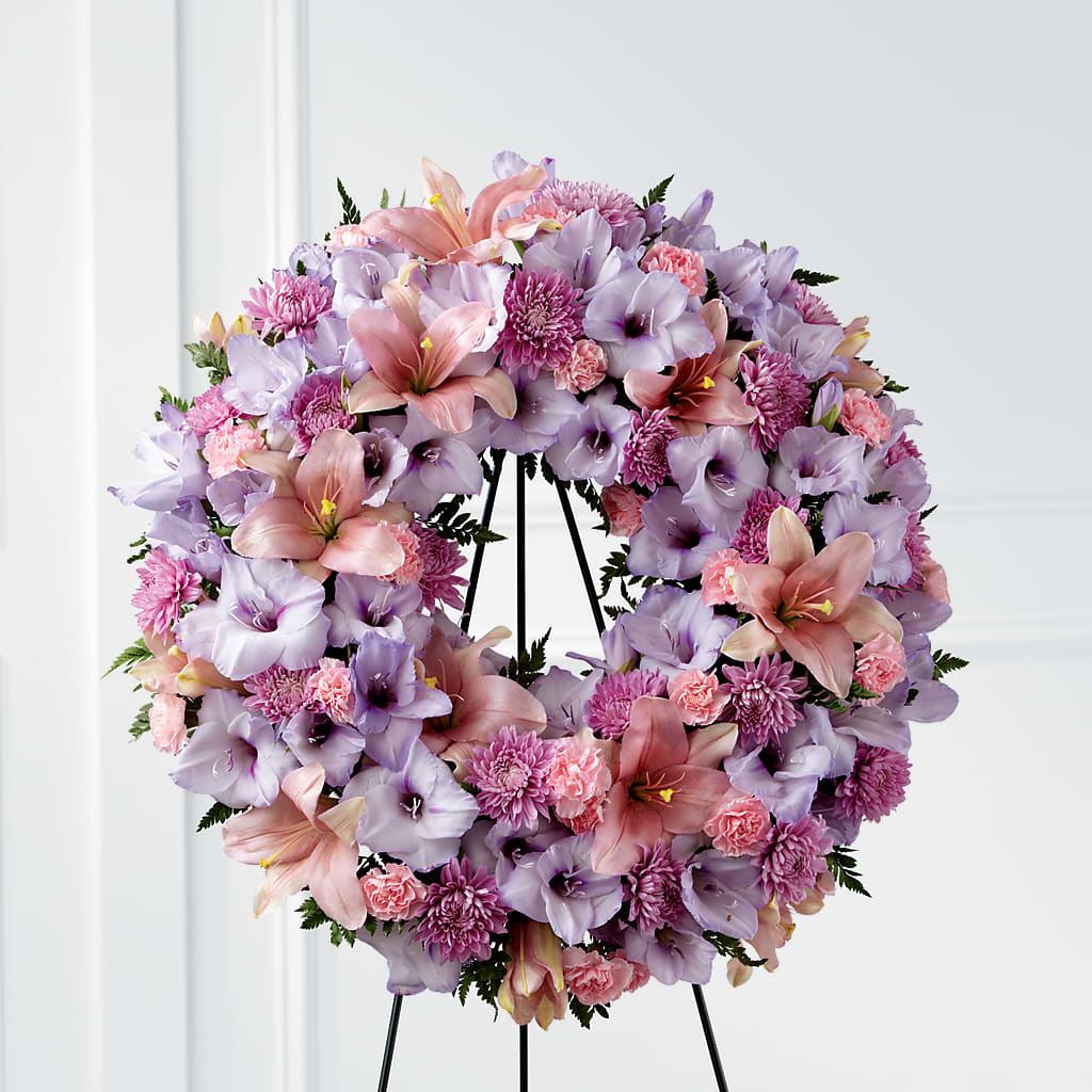 Beloved Friend Wreath – Jazmin Flowers, Chicago IL