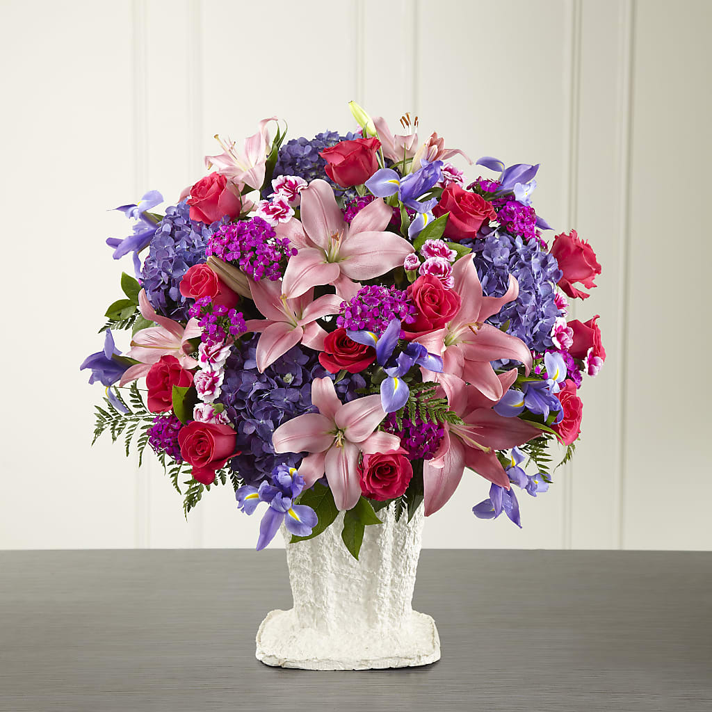 We Fondly Remember Arrangement – Jazmin Flowers, Chicago IL