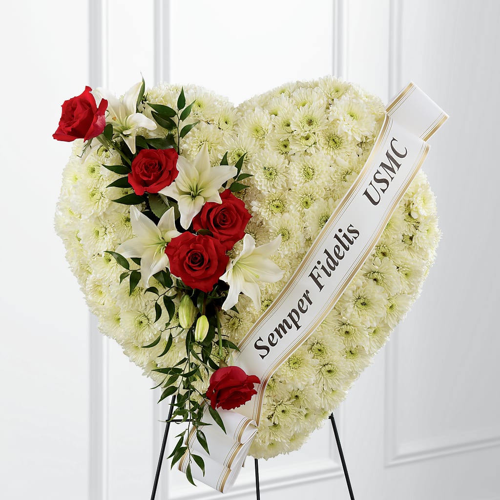 Heartfelt Hero Standing Heart – Jazmin Flowers, Chicago IL