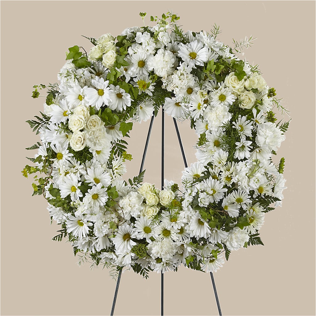 Faithful Wishes Wreath – Jazmin Flowers, Chicago IL