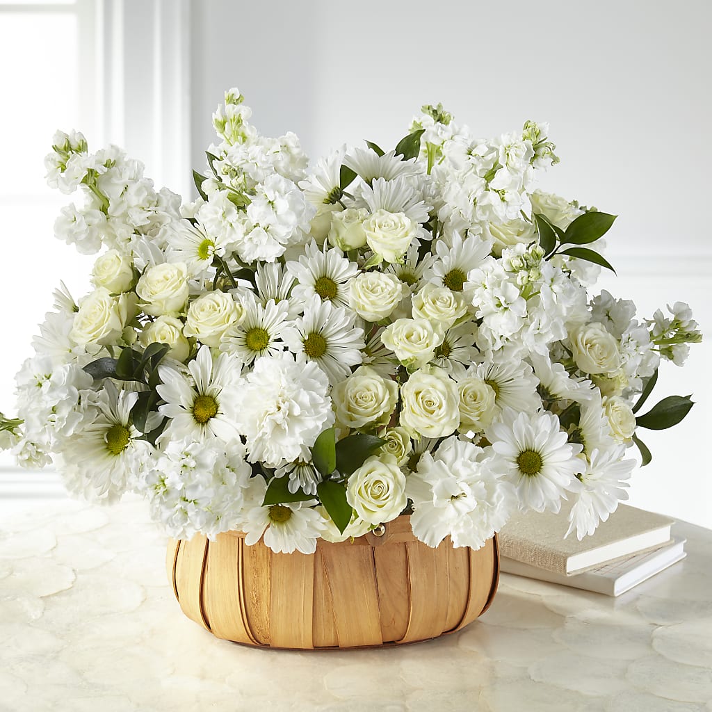 Graceful Garden Basket – Jazmin Flowers, Chicago IL