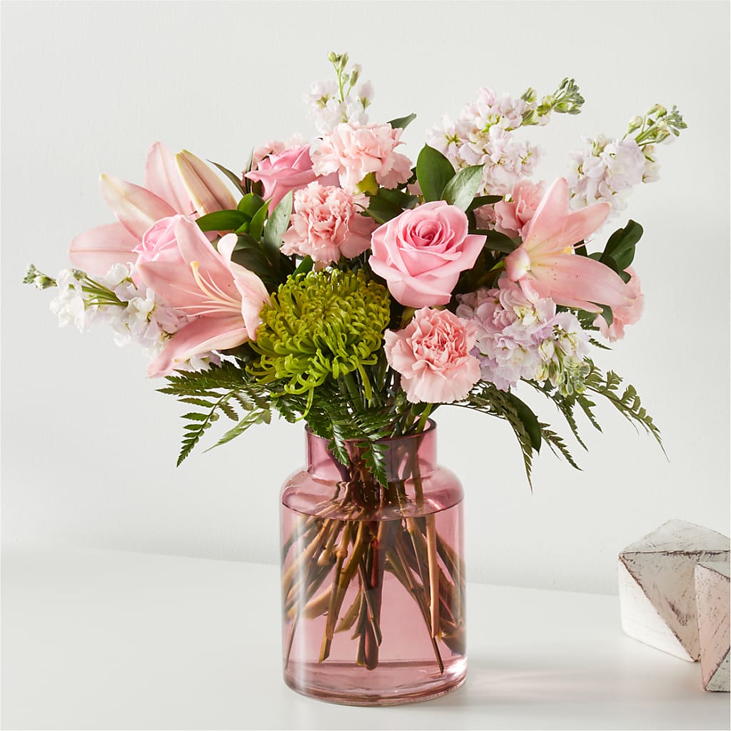 Pretty in Pink Bouquet – Jazmin Flowers, Chicago IL