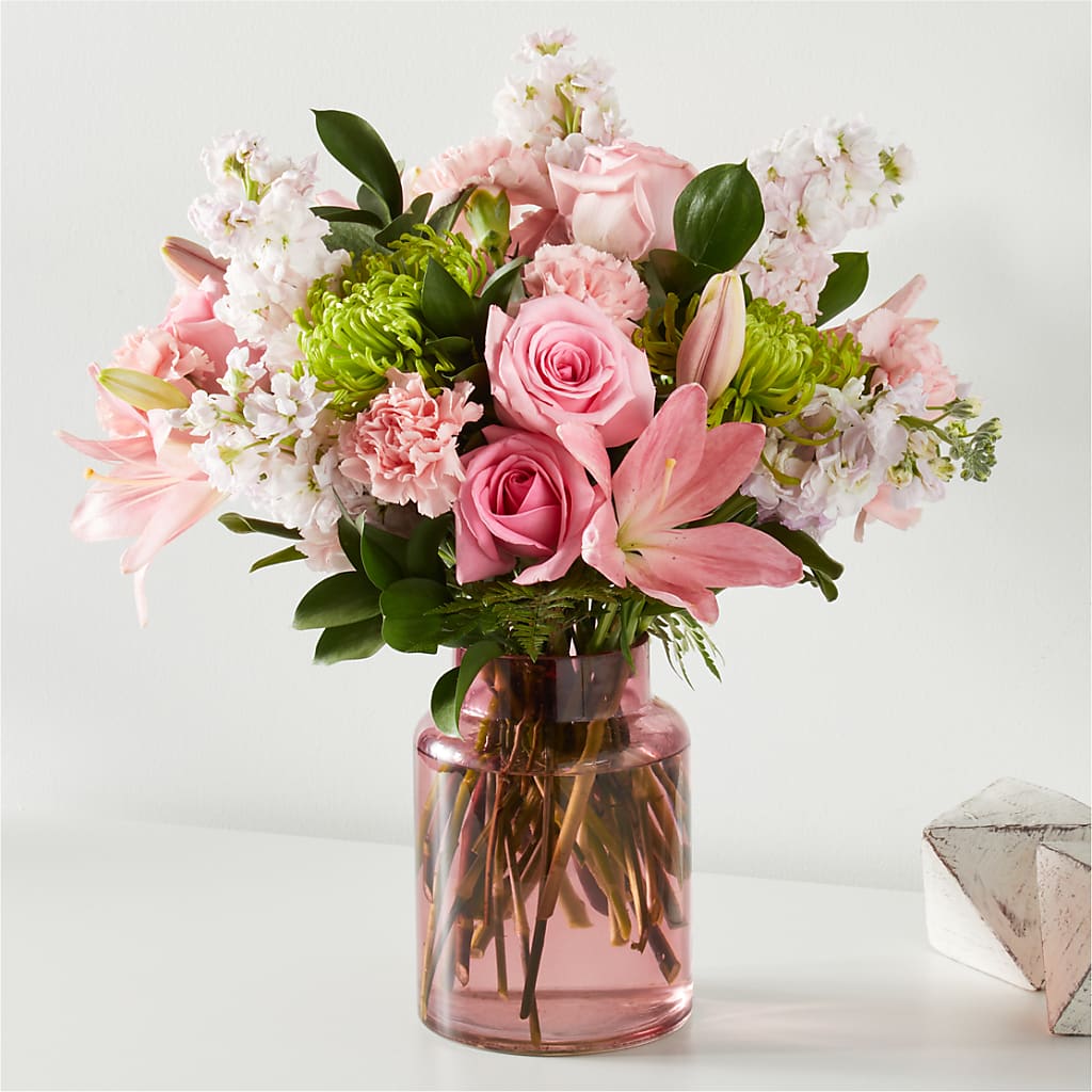Pretty in Pink Bouquet – Jazmin Flowers, Chicago IL