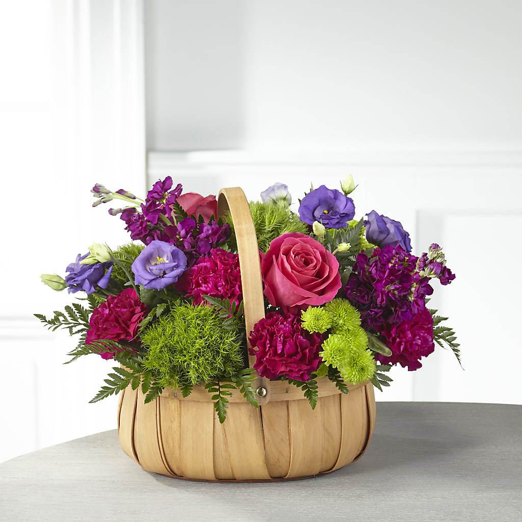 Serene Sanctuary Basket – Jazmin Flowers, Chicago IL