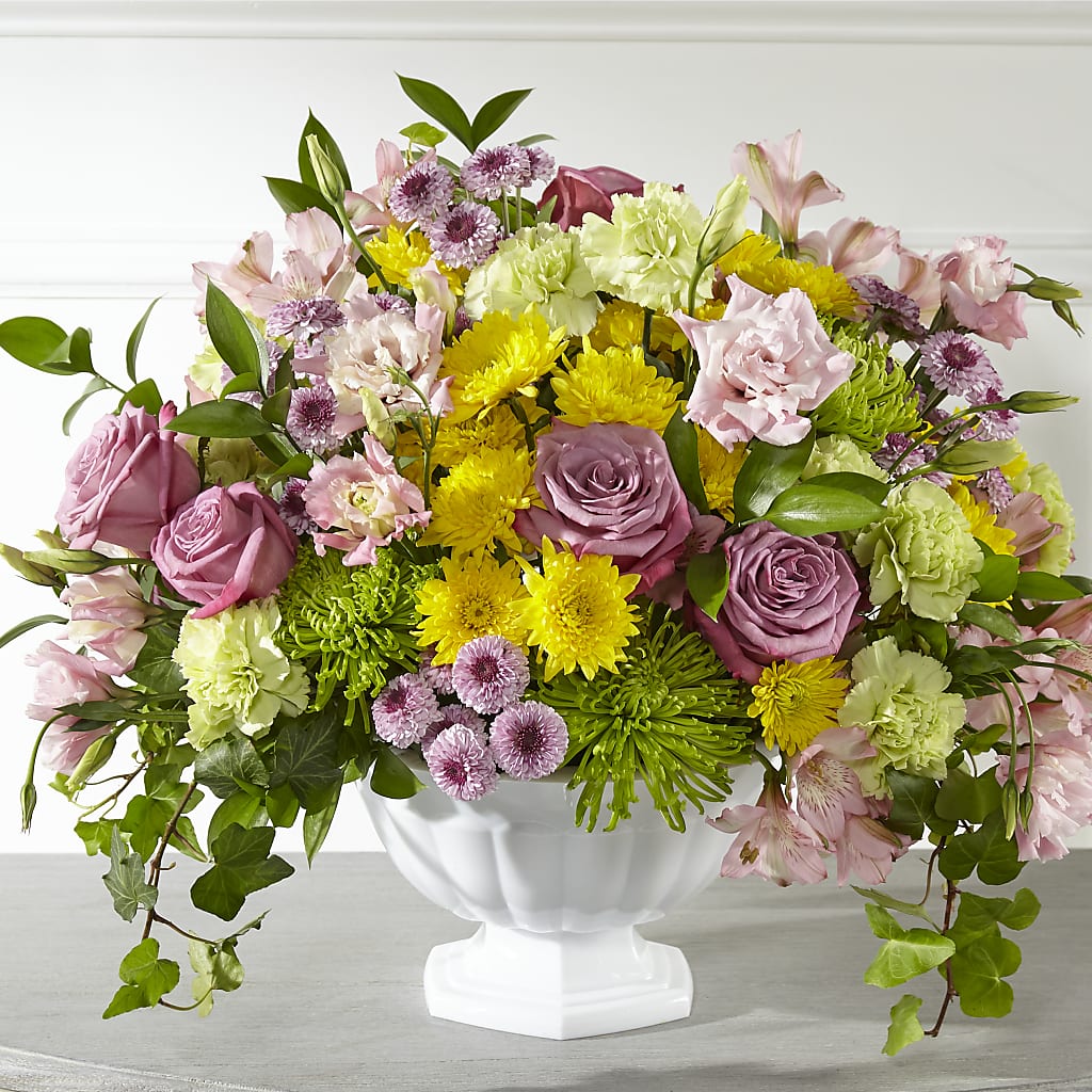 Healing Thoughts Arrangement – Jazmin Flowers, Chicago IL