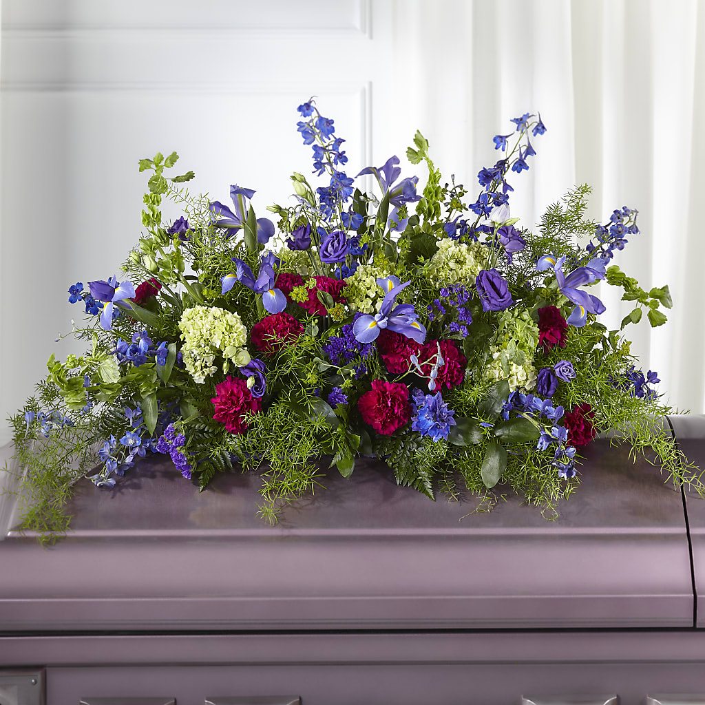 Always Treasured Casket Spray – Jazmin Flowers, Chicago IL