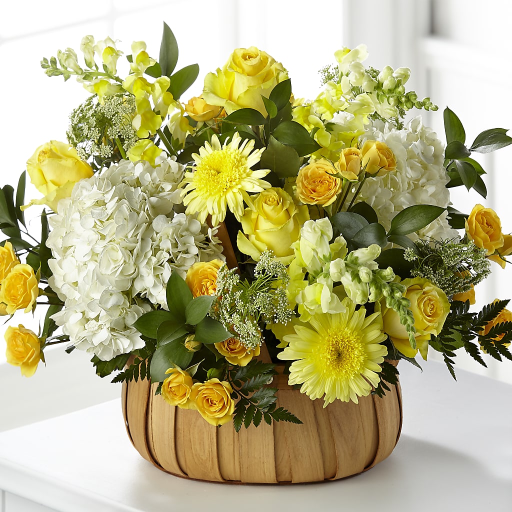 Rustic Remembrance Basket – Jazmin Flowers, Chicago IL