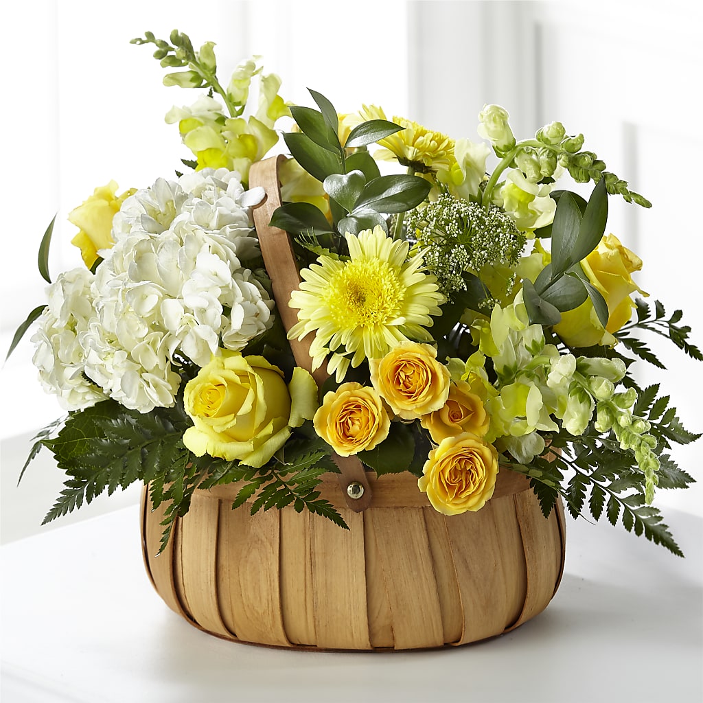 Rustic Remembrance Basket – Jazmin Flowers, Chicago IL