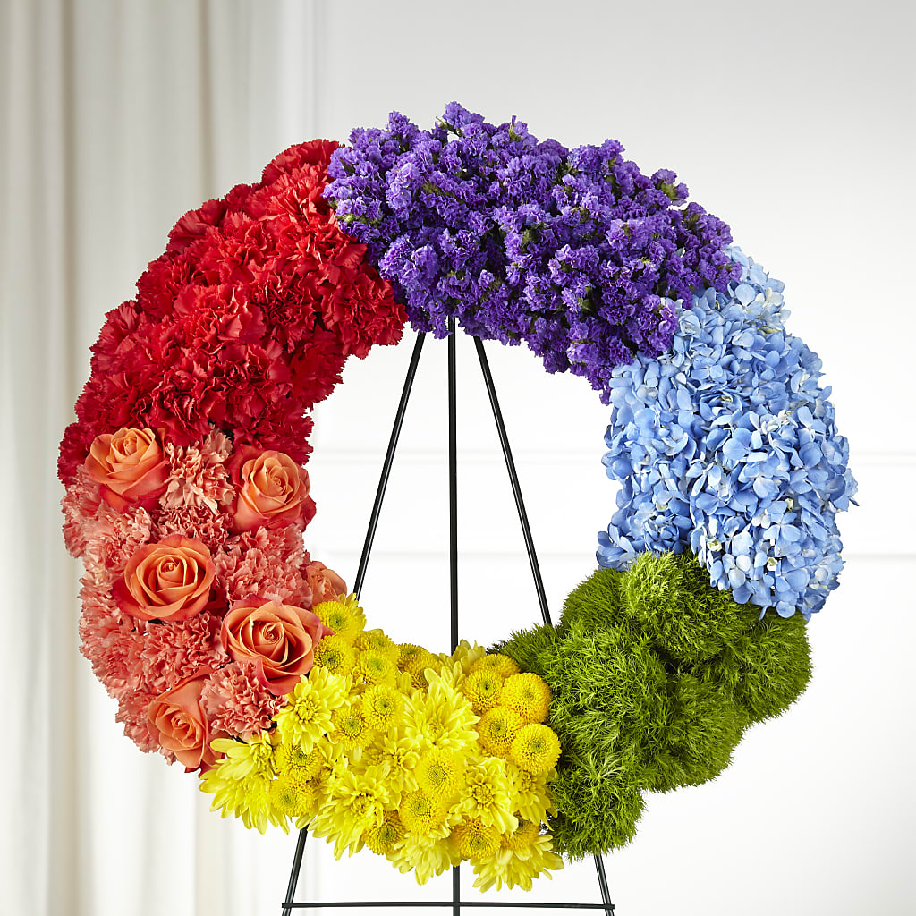 Circle of Love Wreath – Jazmin Flowers, Chicago IL