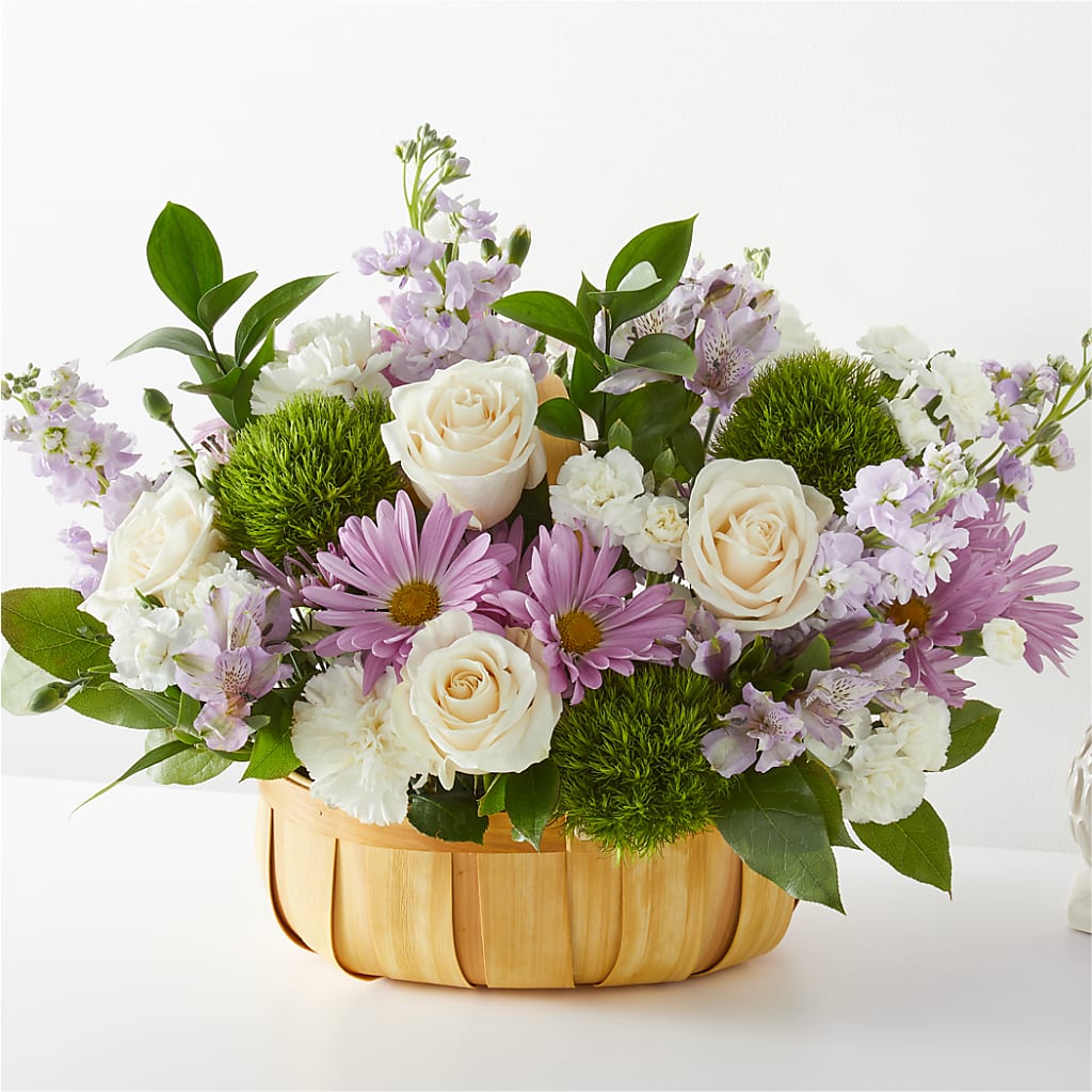 Peace & Love Basket – Jazmin Flowers, Chicago IL
