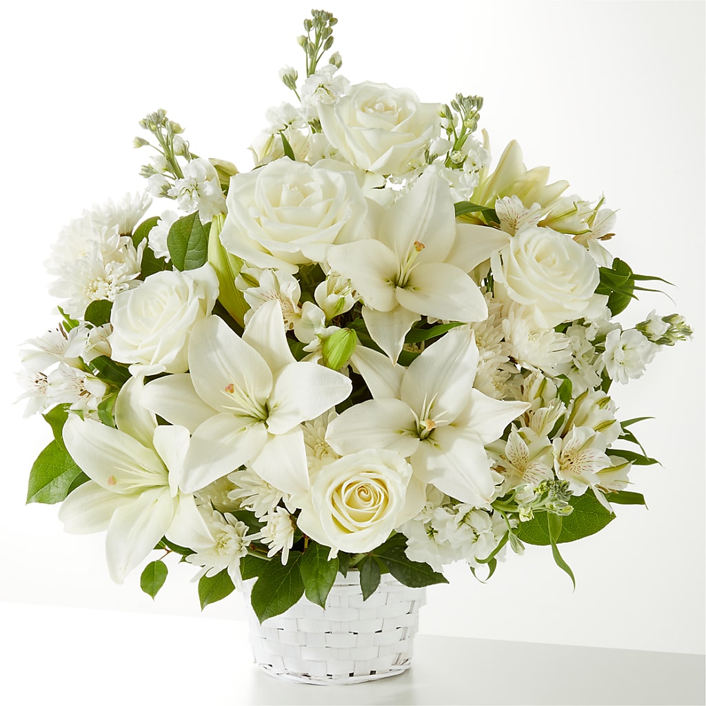 Peaceful Reflections Arrangement – Jazmin Flowers, Chicago IL