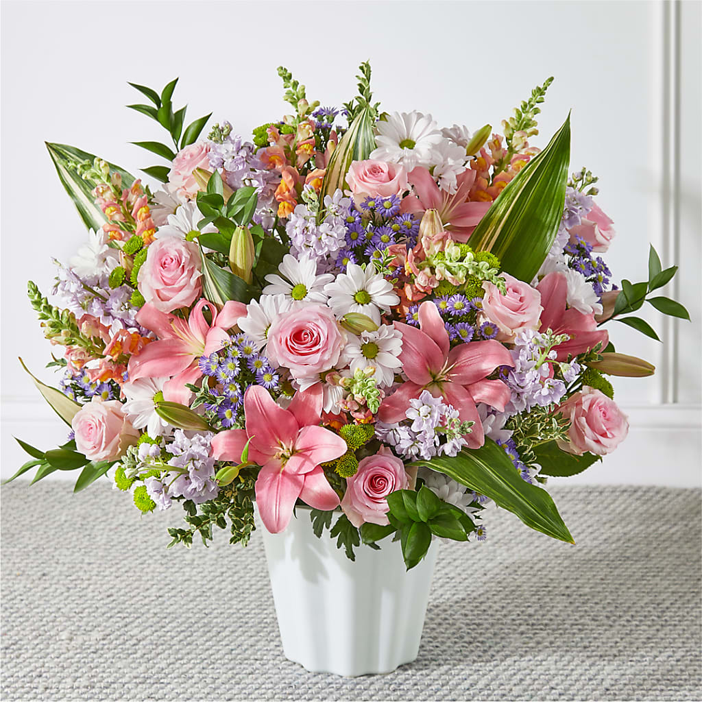 Abundant Compassion Floor Basket – Jazmin Flowers, Chicago IL