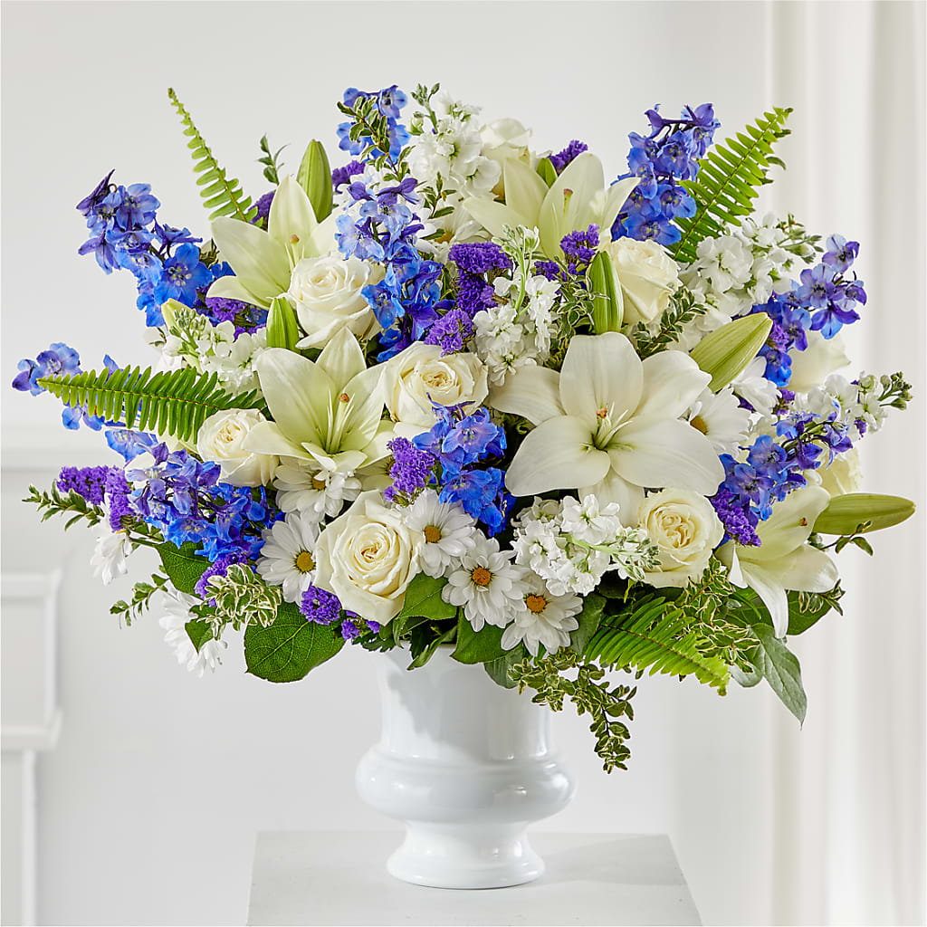 Expressions of Hope Urn Arrangement – Jazmin Flowers, Chicago IL