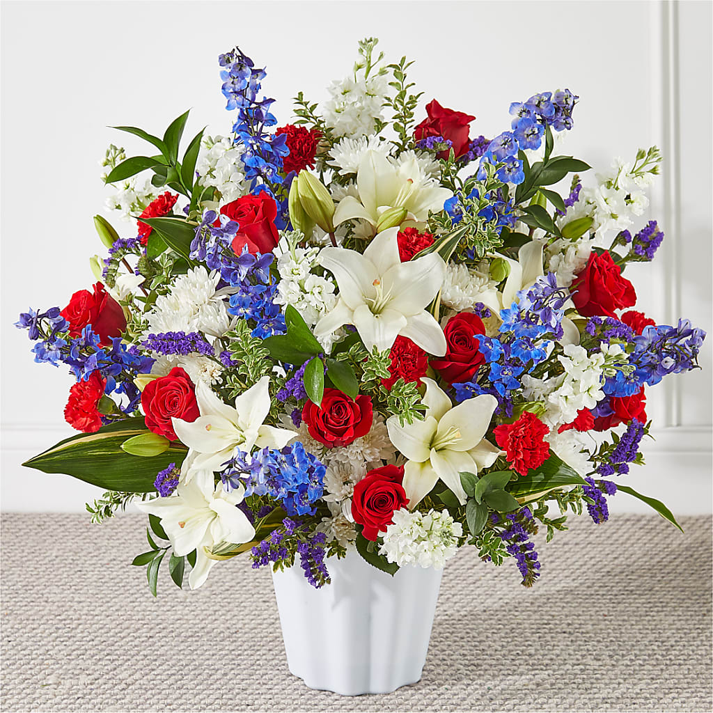 Consoled Floor Basket – Jazmin Flowers, Chicago IL