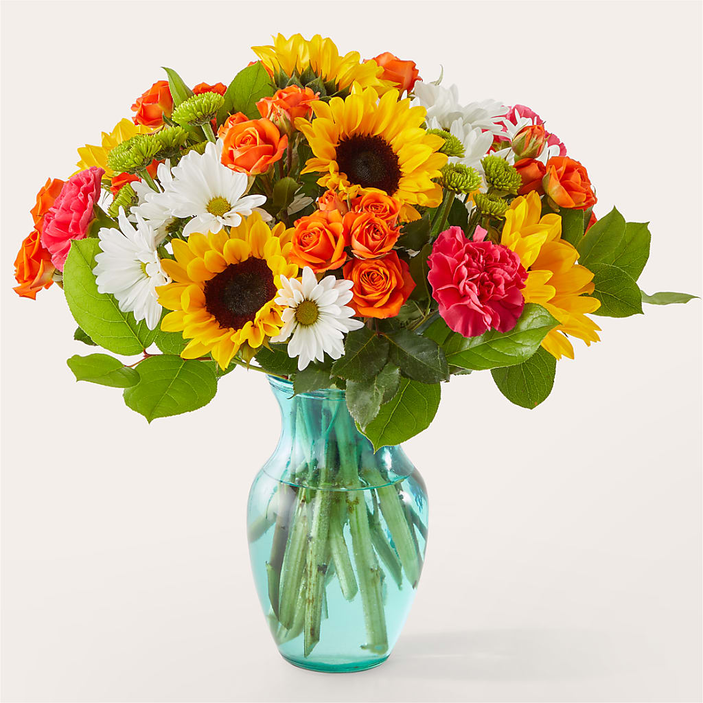 Sun-drenched Blooms Bouquet – Jazmin Flowers, Chicago IL