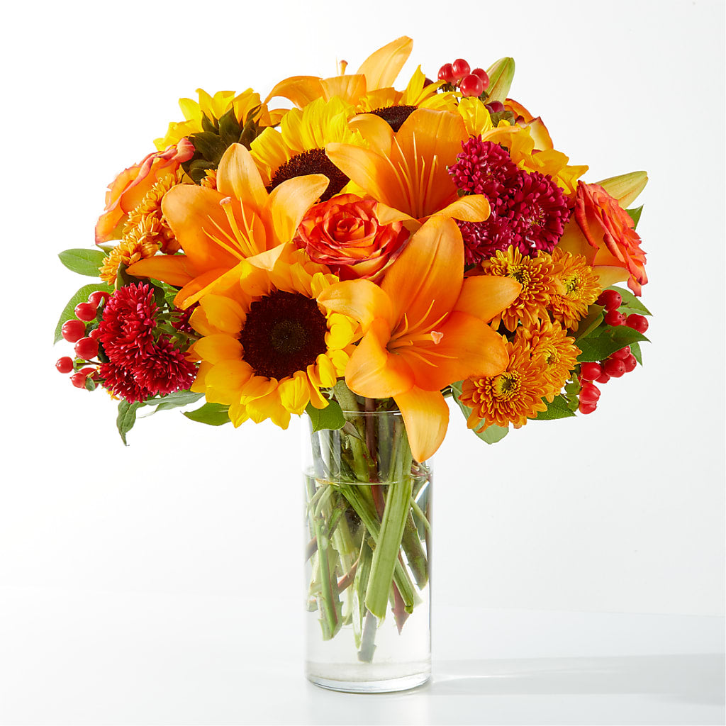 Fall Day Bouquet – Jazmin Flowers, Chicago IL